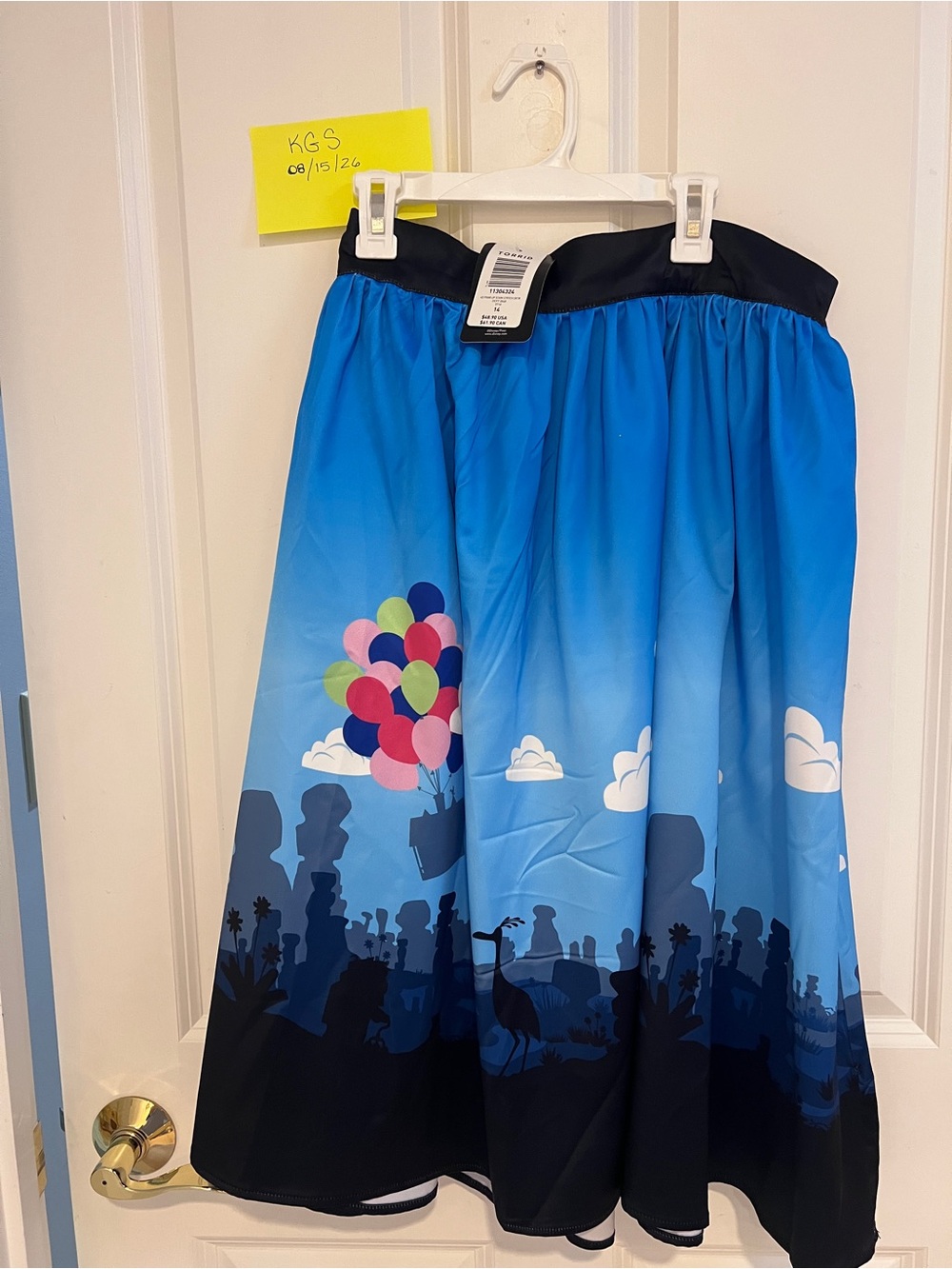 Torrid Disney Pixar UP Skirt